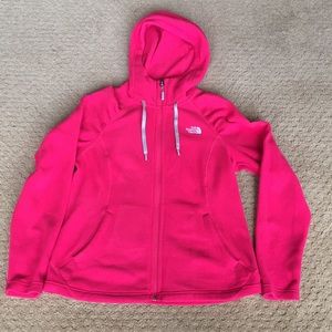 North Face Lite Weight Fleece Pink Jacket Med